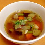 にんにくスープ(/ω＼)